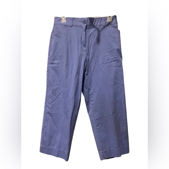 Pants - Kim by Kim Rogers Sz 6 Periwinkle Blue Capri Pants